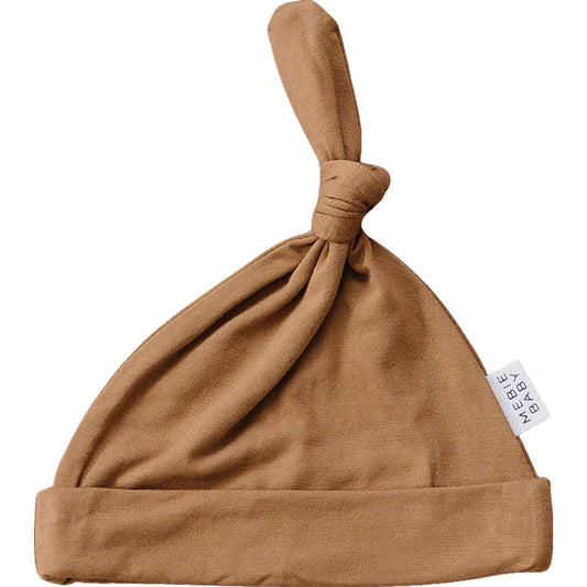 Mebie Baby Bamboo Newborn Knot Hat - Mustard
