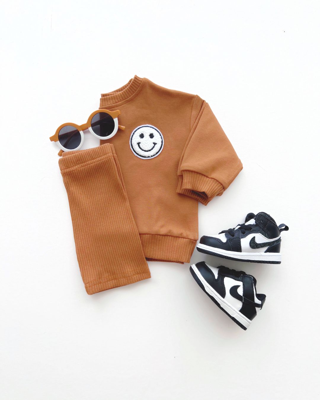 LPK Biker Shorts Set - Rust