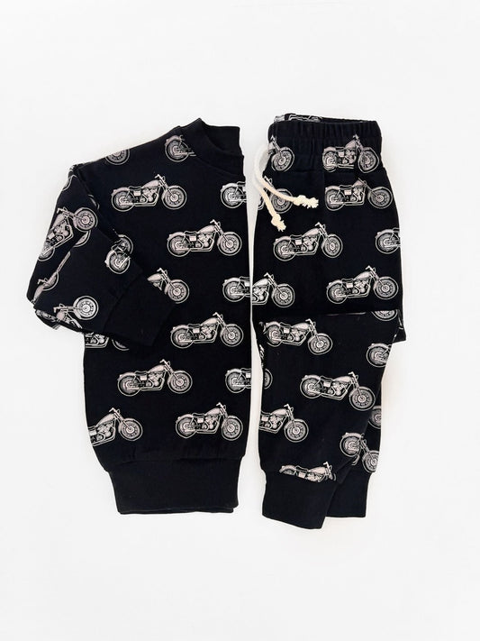 LPK Jogger Set - Born to Ride Black