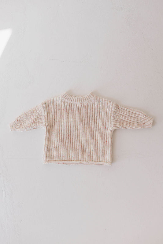 Forever French Knit Sweater - Funfetti