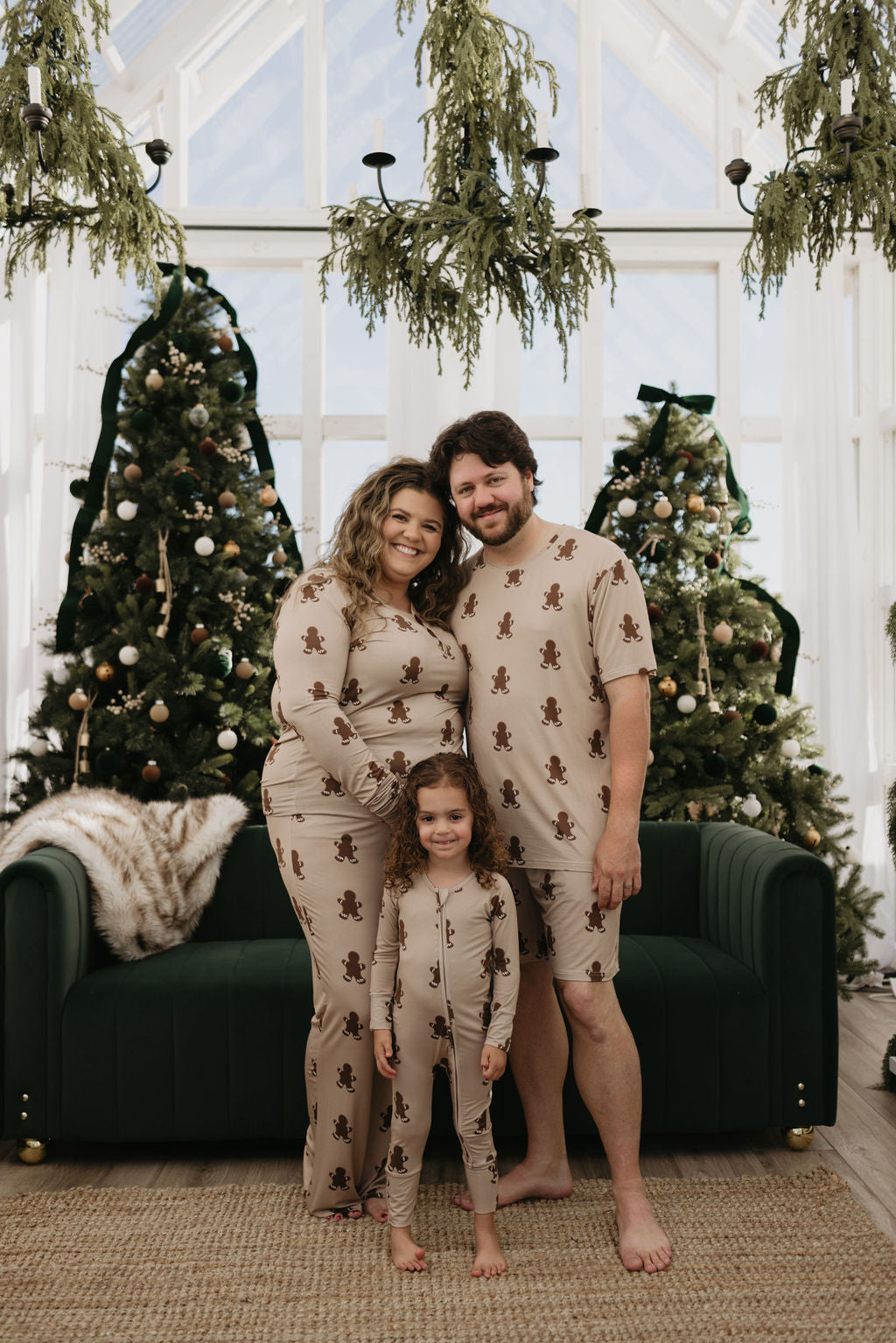 Forever French Bamboo Romper - Gingerbread