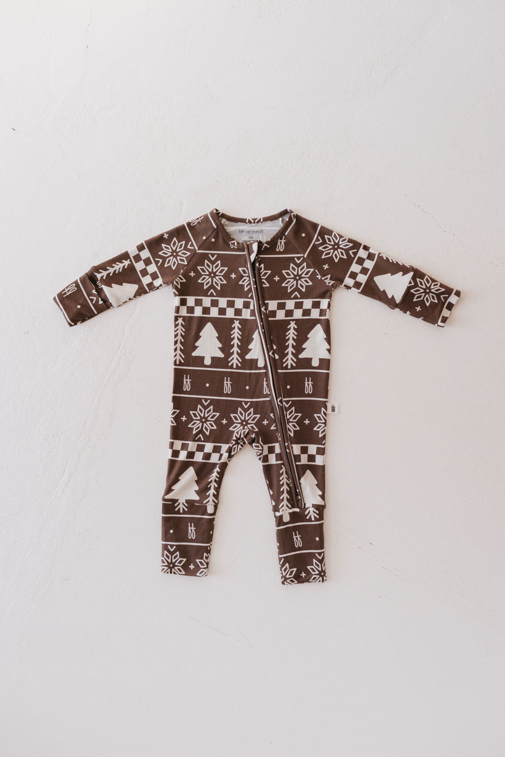 Forever French Bamboo Romper - Forever Fair Isle