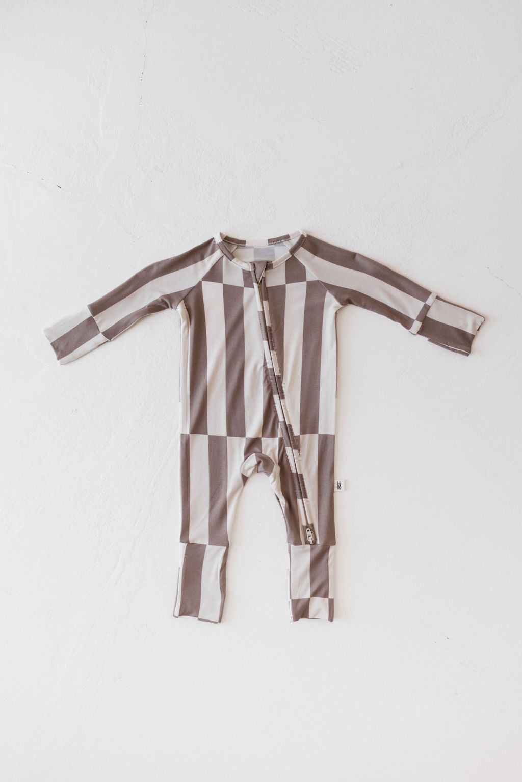 Forever French Bamboo Zip Romper - Tile Stack