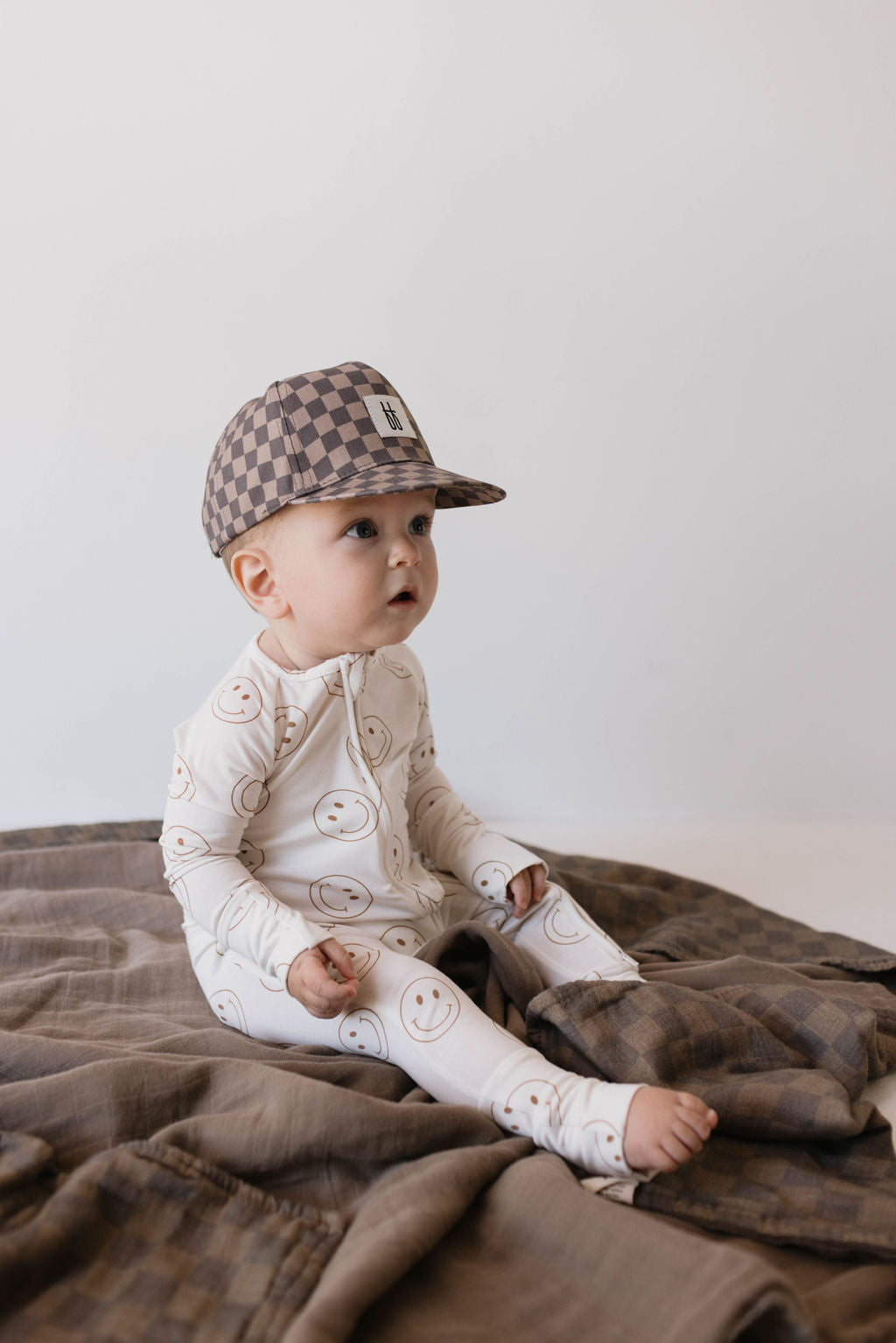 Forever French Bamboo Zip Pajamas - Just Smile
