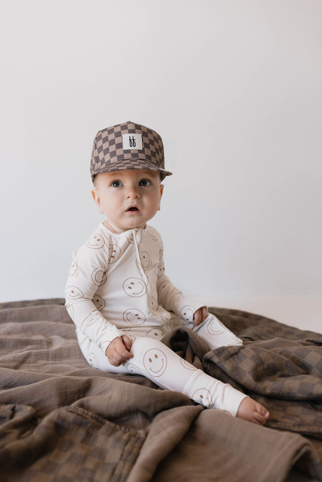Forever French Bamboo Zip Pajamas - Just Smile