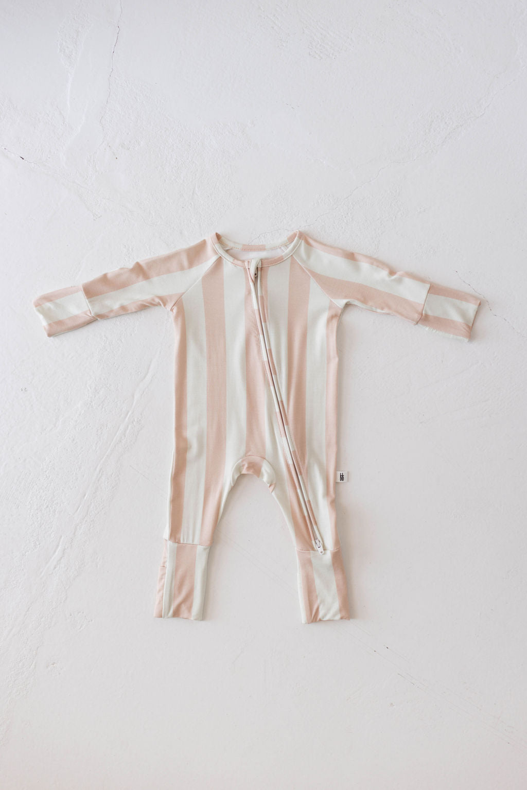 Forever French Bamboo Zip Pajamas - Candy Stripe