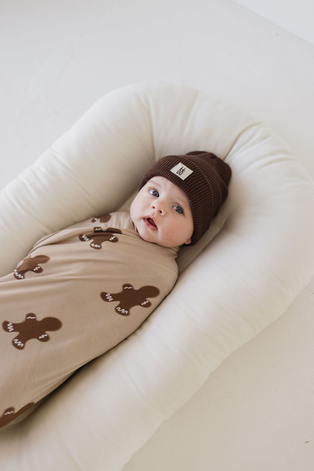 Forever French Bamboo Swaddle - Gingerbread