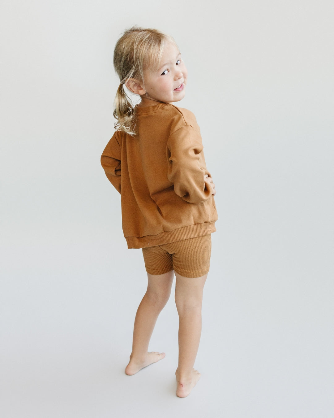 LPK Biker Shorts Set - Rust