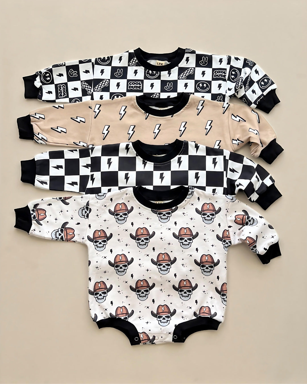 LPK Bubble Romper - Bolt Cowboy