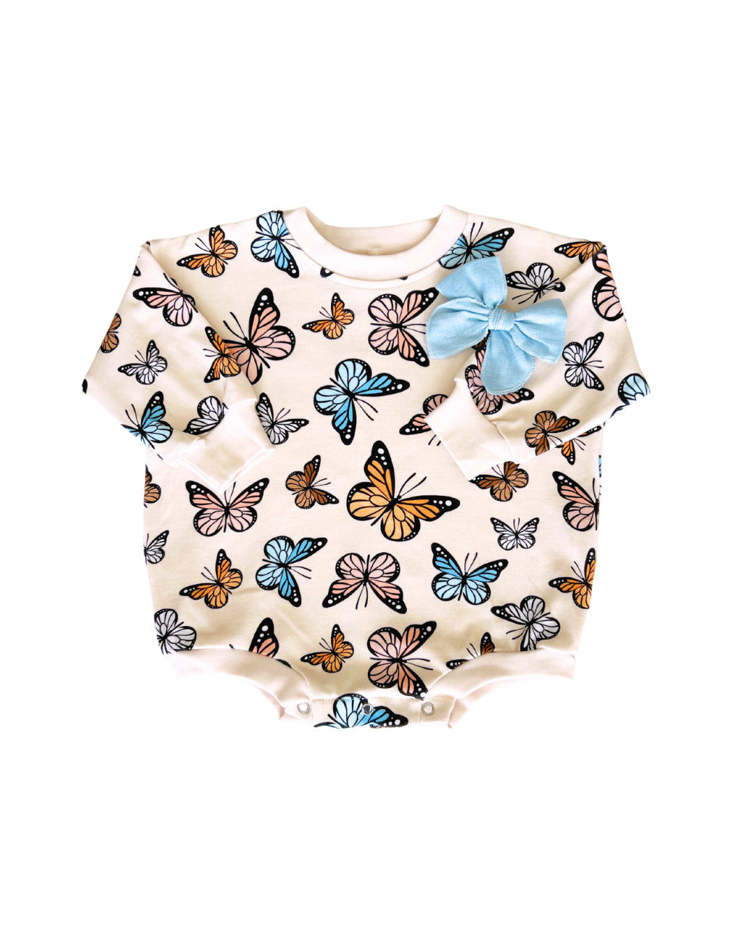 LPK Bubble Romper - Butterflies - Atara & Co