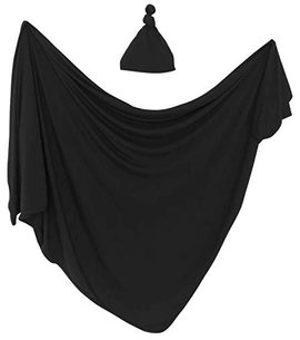 Stroller Society Swaddle Blanket Set - Black