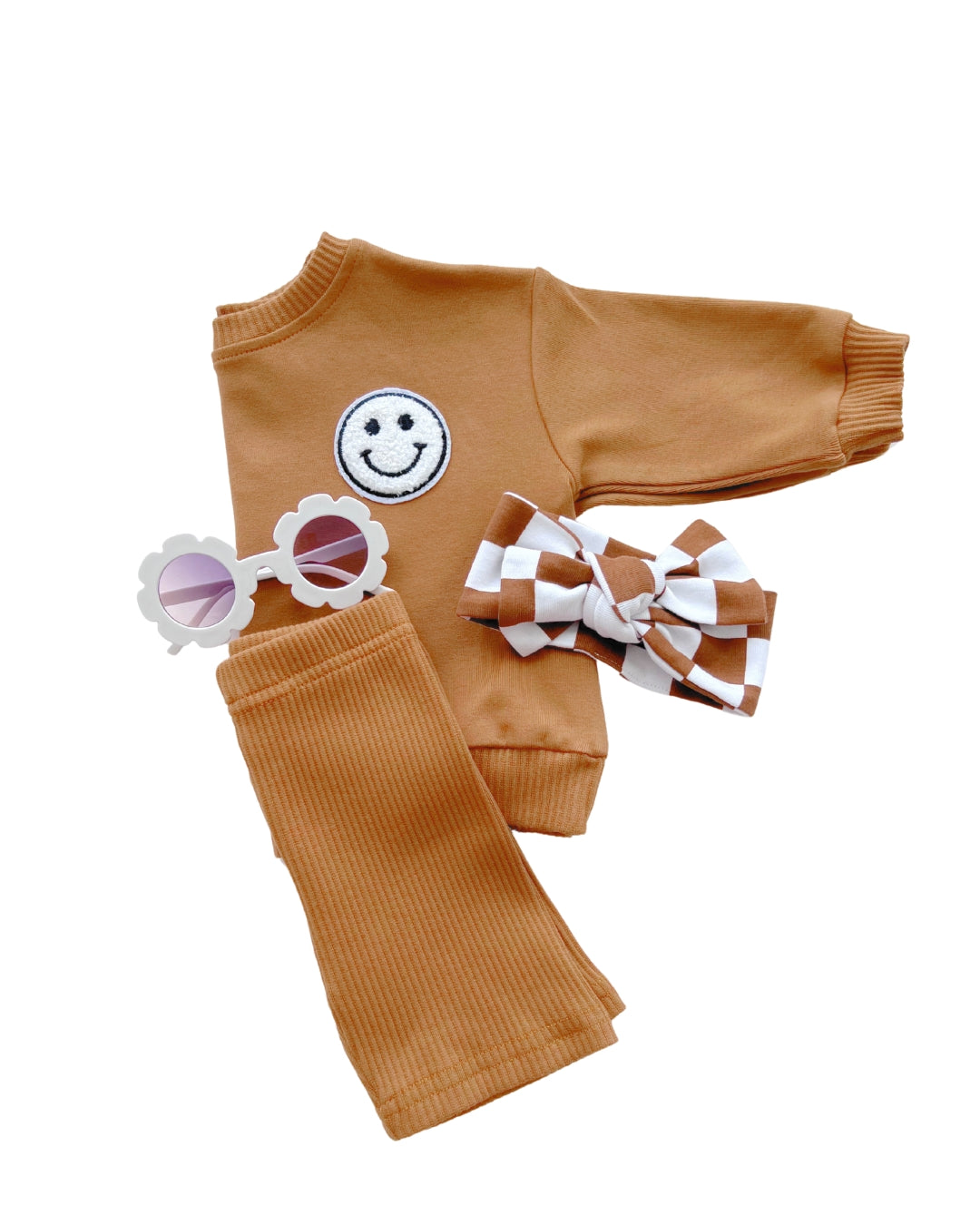 LPK Biker Shorts Set - Rust