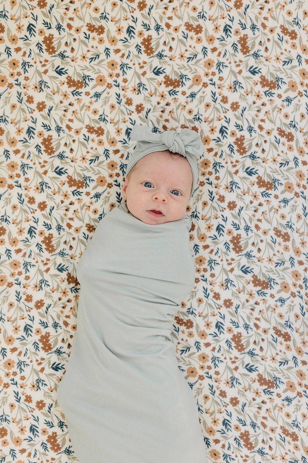 Mebie Baby Swaddle Set - Sage