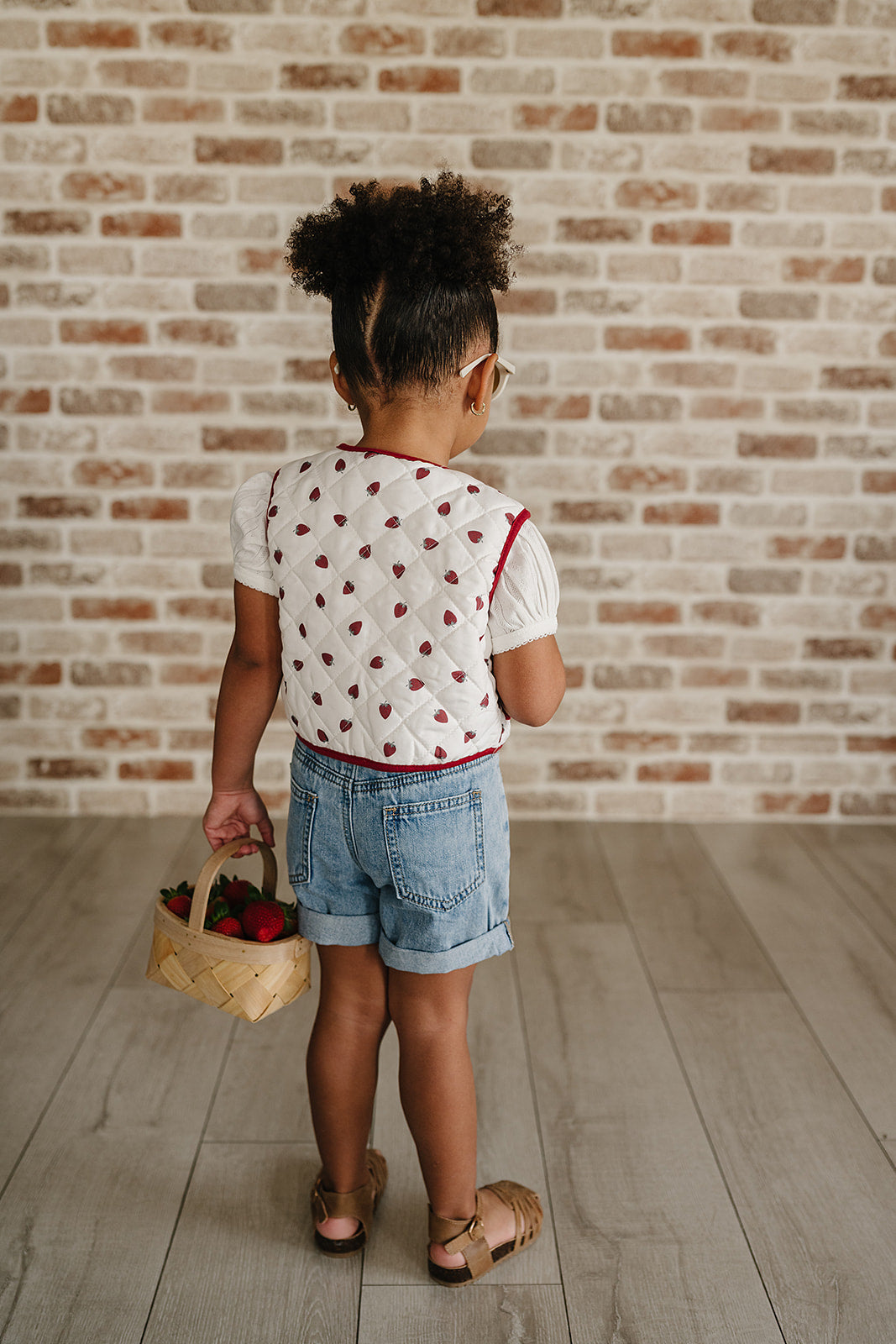 Mebie Baby Girls Denim Shorts