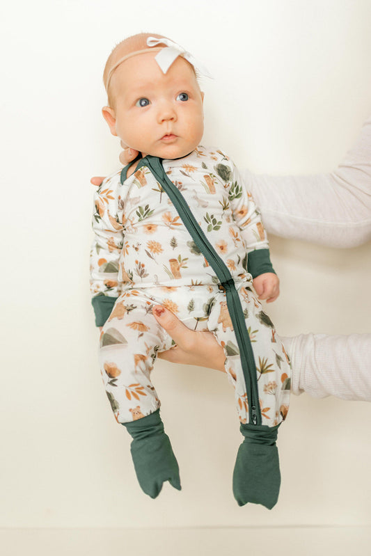 Stroller Society Bamboo Romper (0-3 Months)