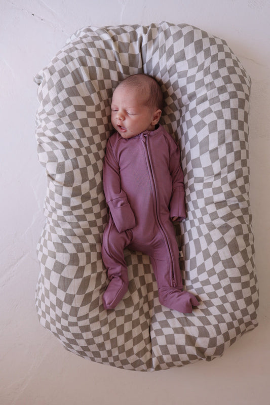 Forever French Bamboo Romper - Amethyst - Atara & Co