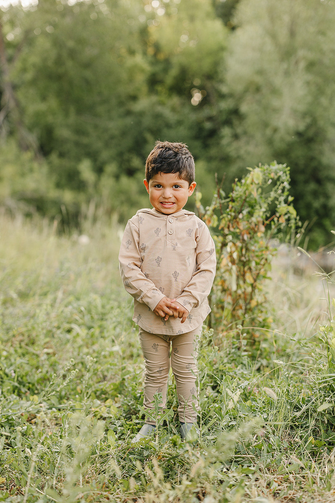 Mebie Baby Cactus Hooded Set