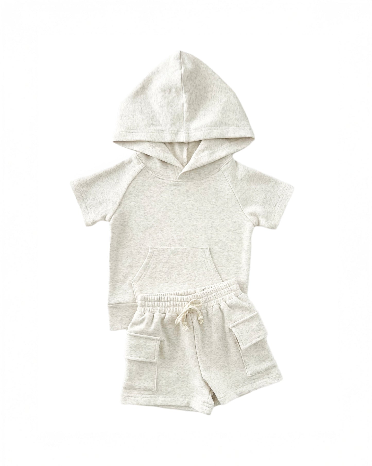 LPK Cargo Shorts Set - Oatmeal