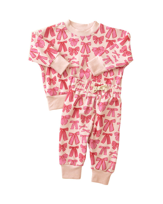 LPK Jogger Set - Whimsy Bows