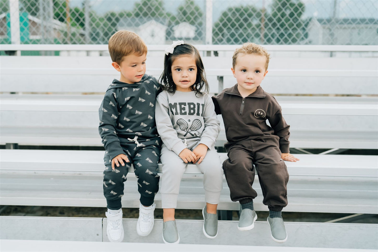 Mebie Baby Go Team Hooded French Terry Set