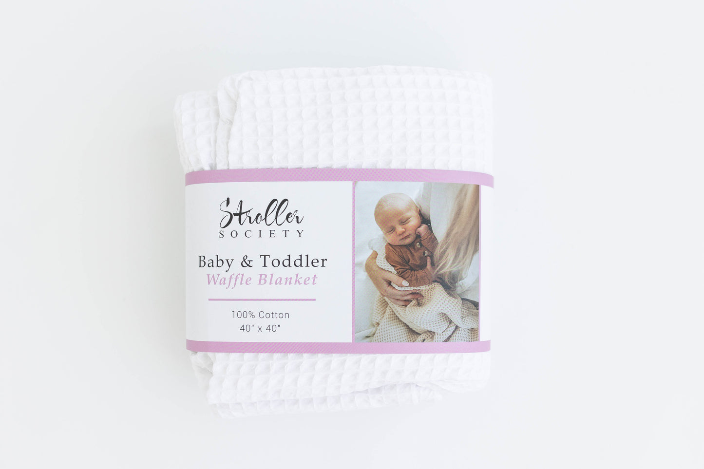 Stroller Society Baby Waffle Blanket