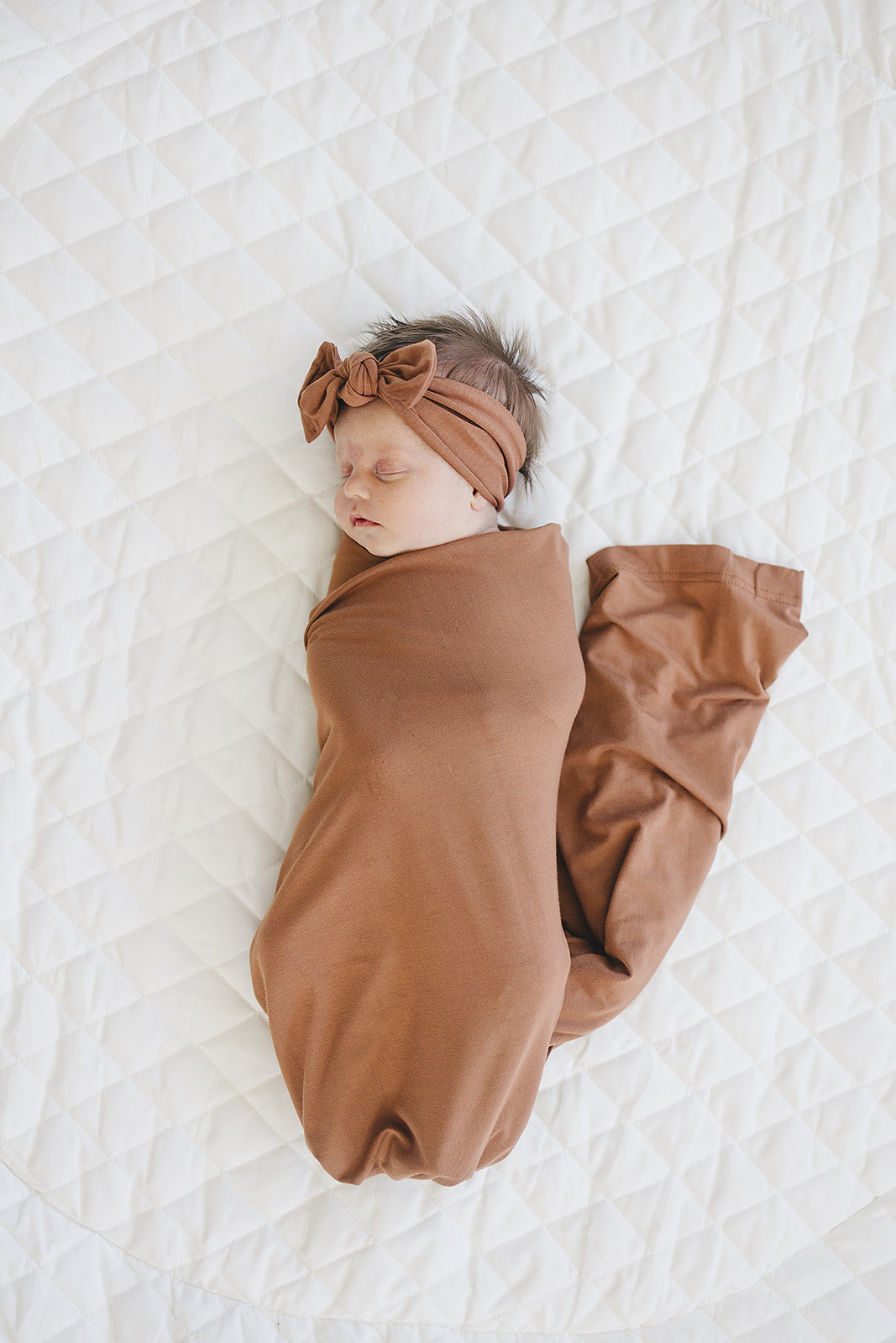 Mebie Baby Bamboo Head Wrap - Rust