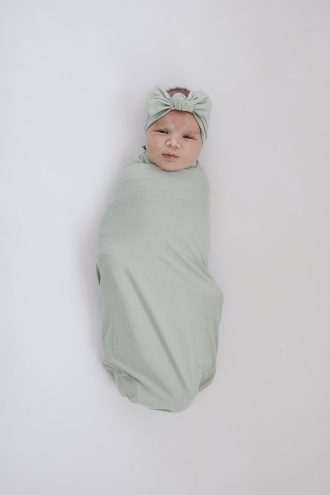 Mebie Baby Swaddle Set - Sage