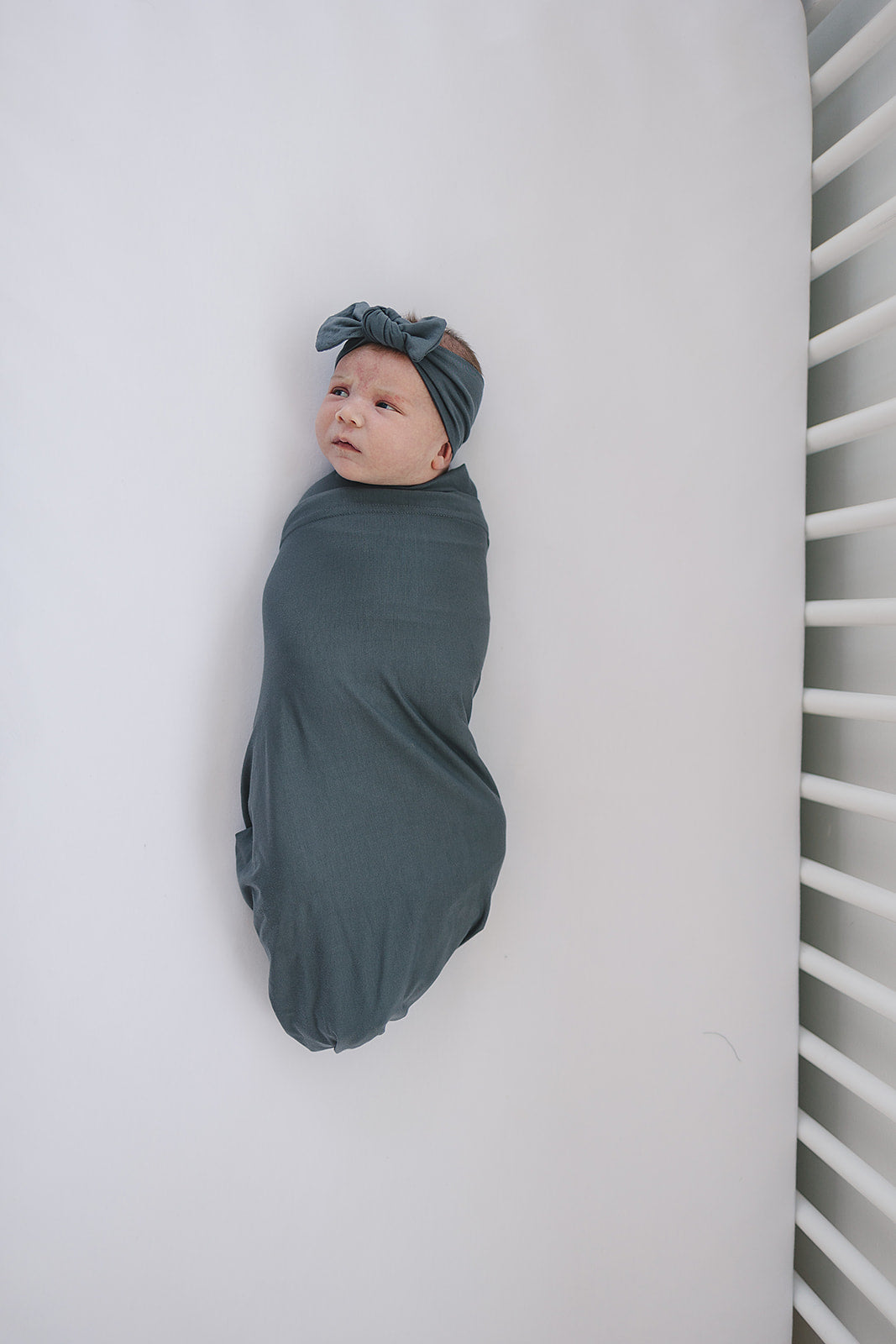 Mebie Baby Bamboo Head Wrap - Charcoal