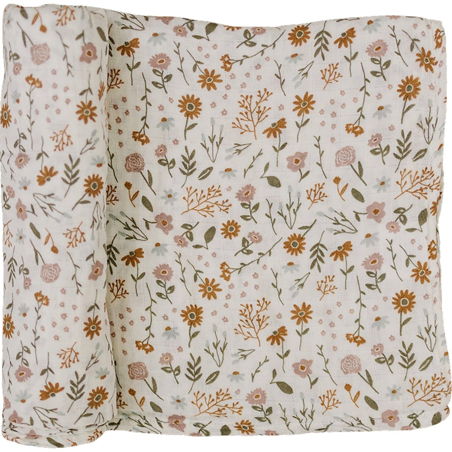 Mebie Baby Muslin Swaddle - Meadow Floral