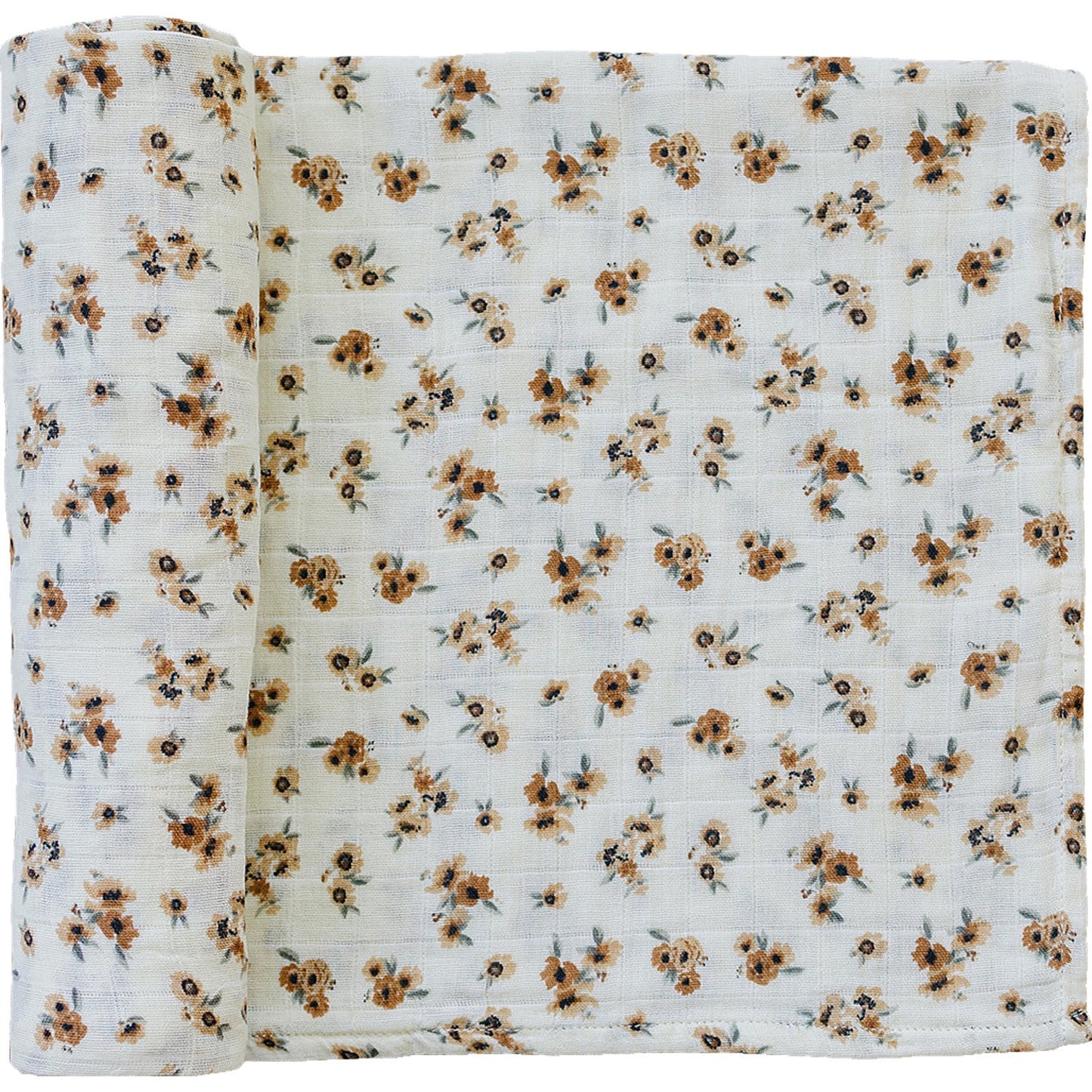 Mebie Baby Muslin Swaddle Blanket - Autumn Bloom