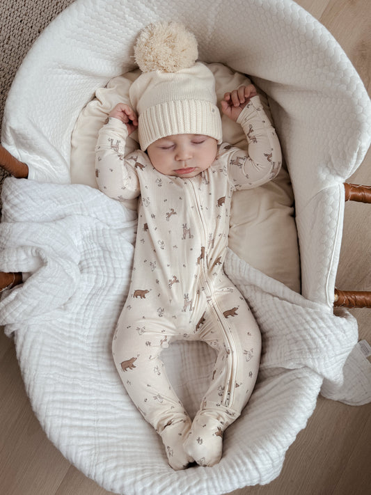 Luna + Luca Woodland Forest Bamboo Jumpsuit