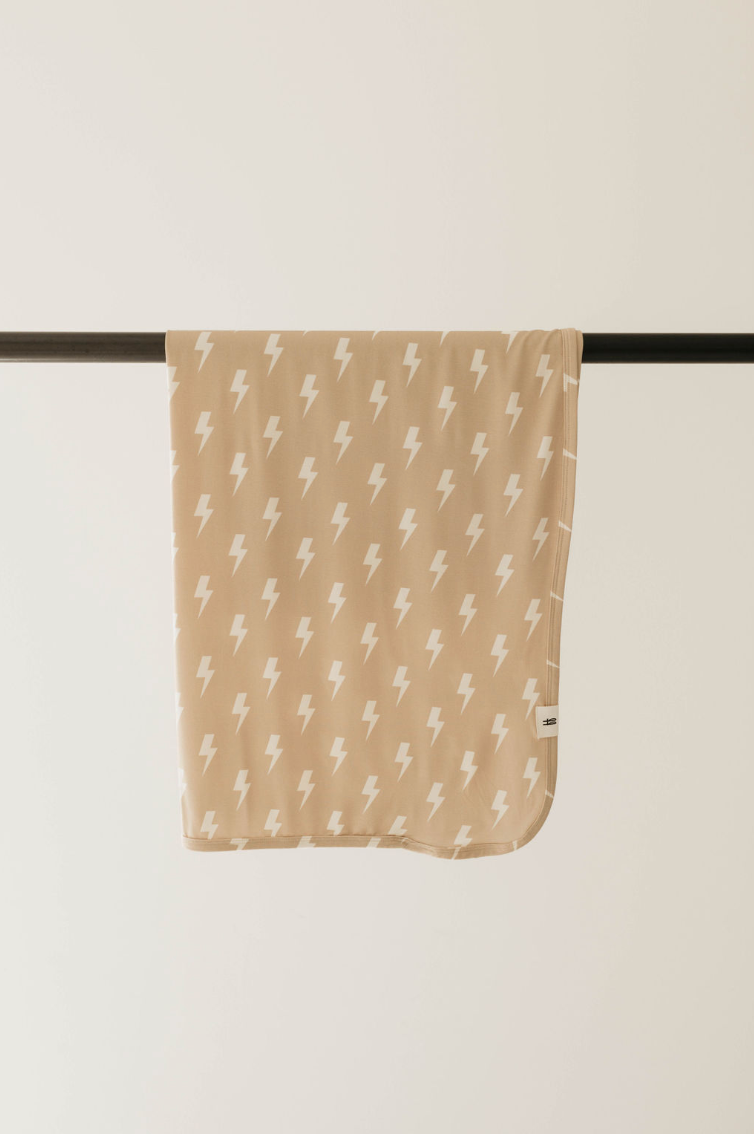 Forever French Bamboo Swaddle - Lightning Bolt