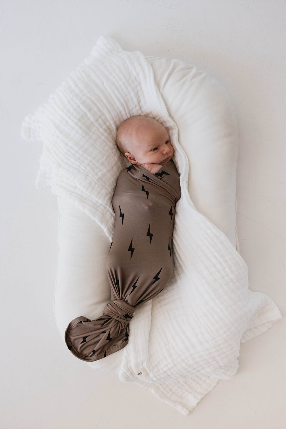 Forever French Bamboo Swaddle - Lightning Bolt