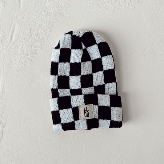Forever French Beanie - Checkered