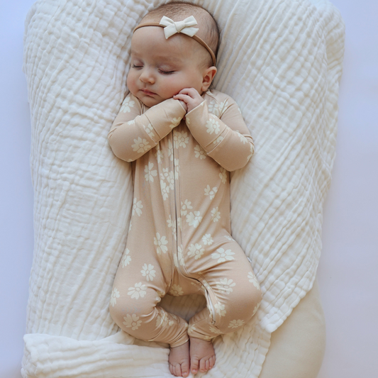 Forever French Bamboo Zip Romper - Lazy Daisy