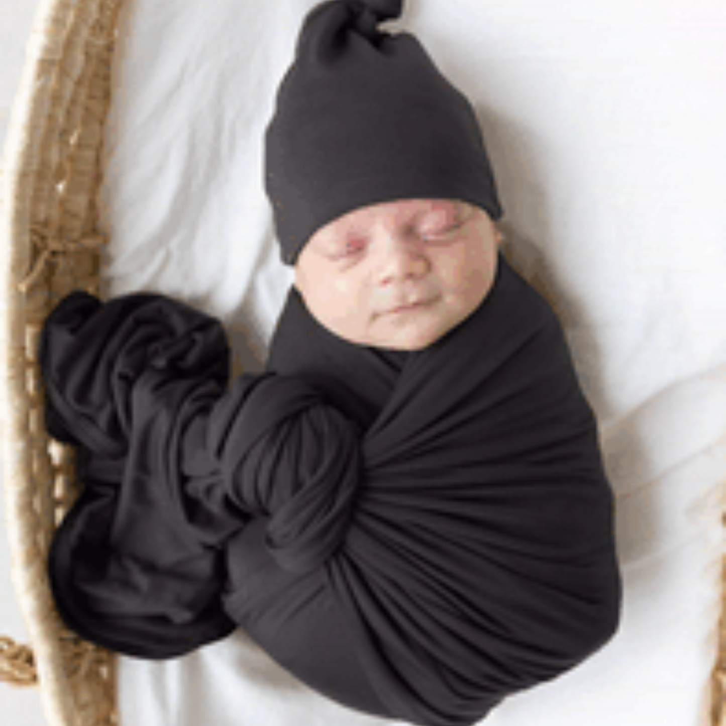 Stroller Society Swaddle Blanket Set - Black