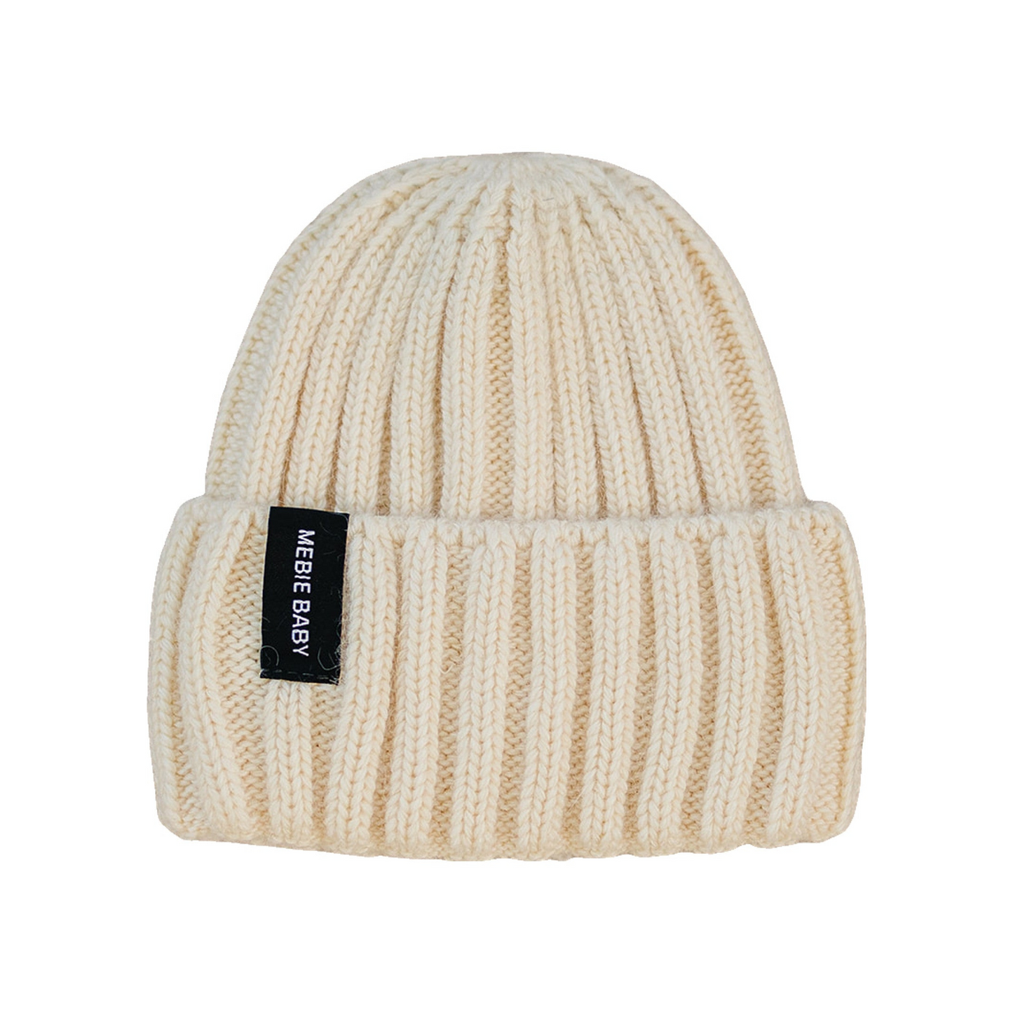 Mebie Baby Chunky Knit Beanie - Cream