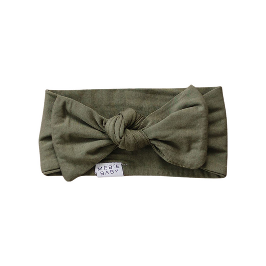 Mebie Baby Bamboo Head Wrap - Olive