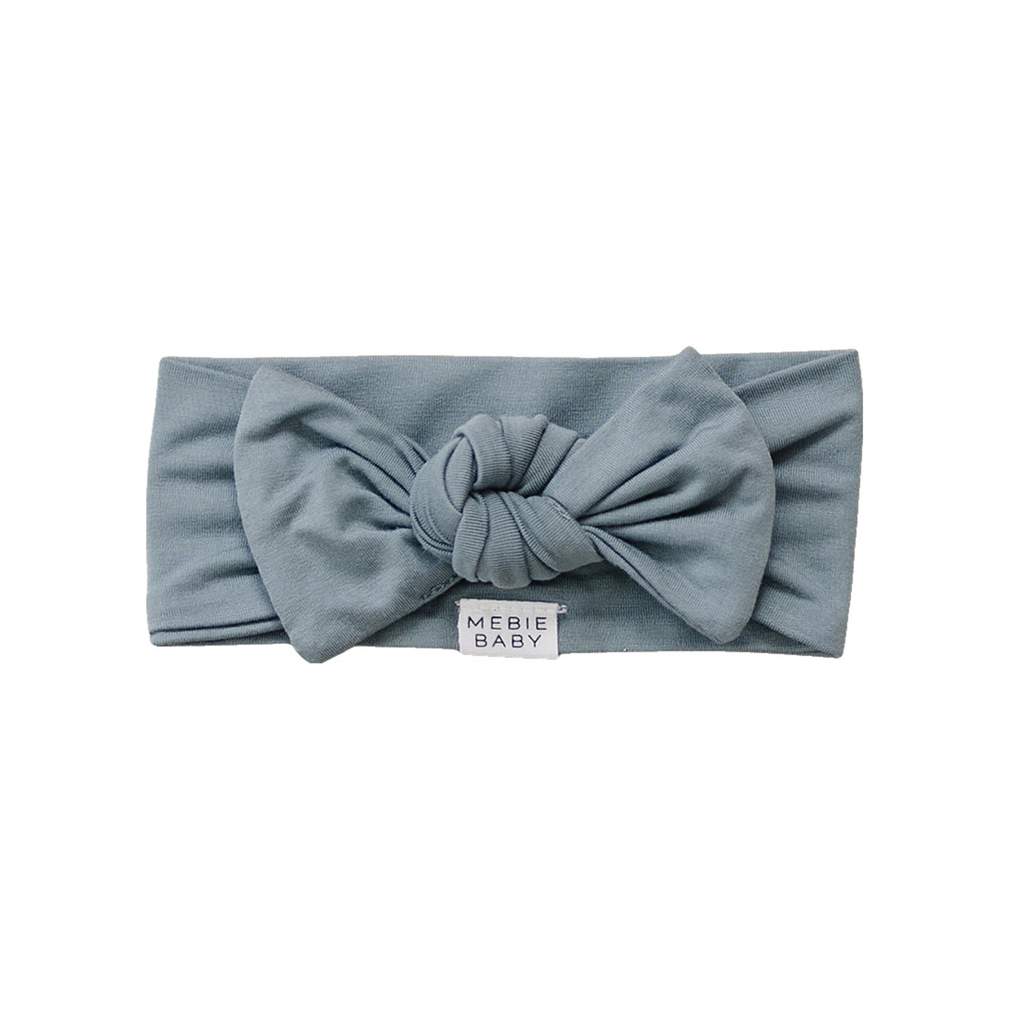 Mebie Baby Bamboo Head Wrap - Dusty Blue