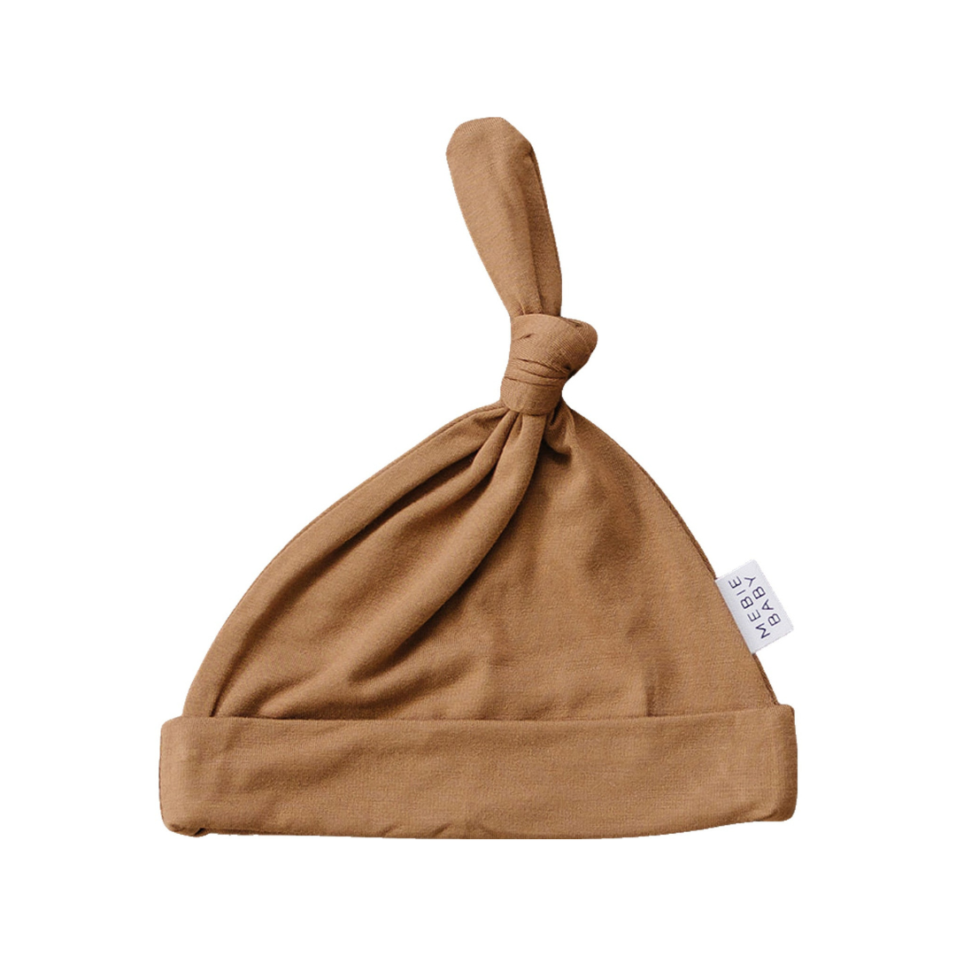 Mebie Baby Bamboo Knot Hat - Mustard