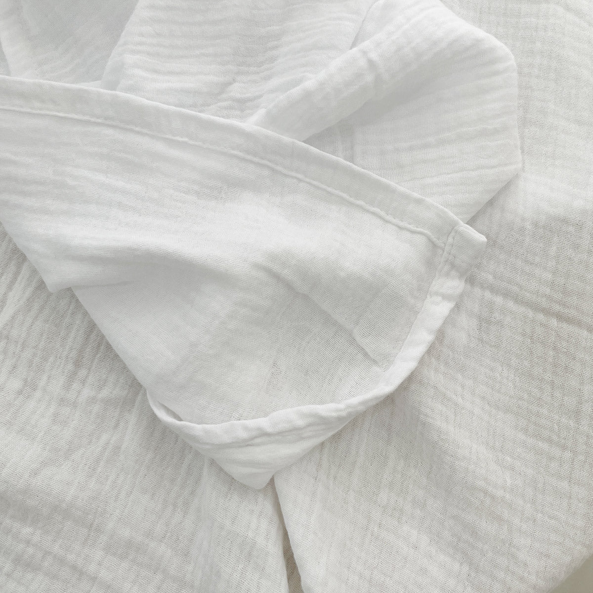 Muslin Swaddle Blanket - White