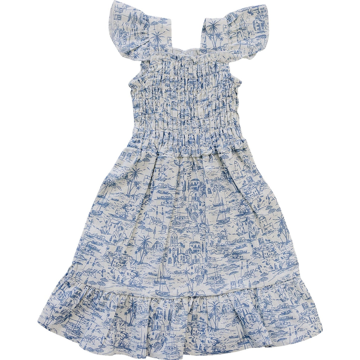 Mebie Baby Santorini Smocked Dress