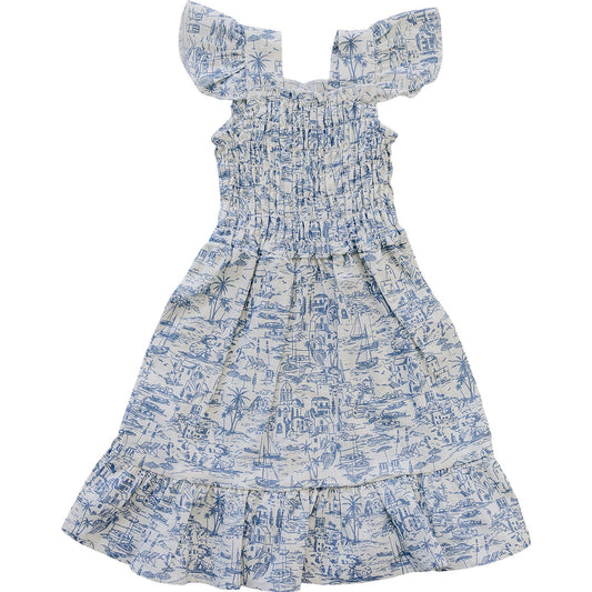 Mebie Baby Santorini Smocked Dress