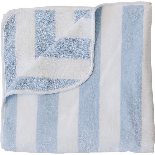 Mebie Baby Seaside Stripe Organic Cotton Beach Towel