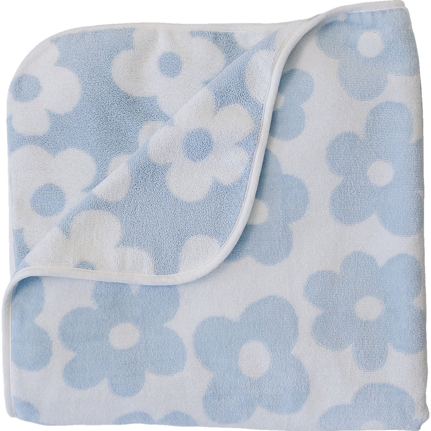 Mebie Baby Coastal Floral Organic Cotton Beach Towel