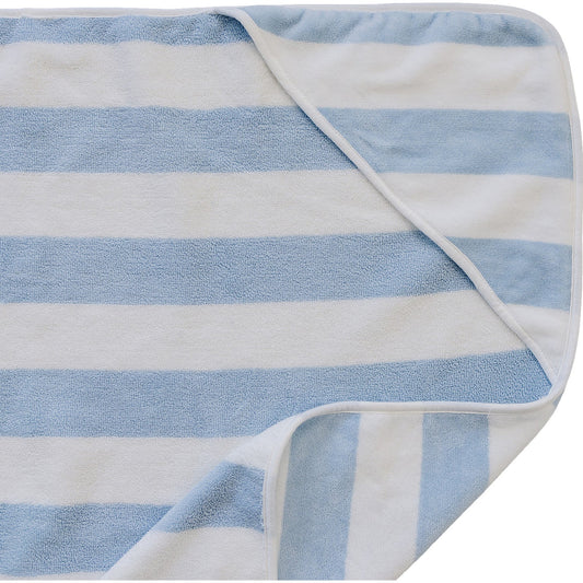 Mebie Baby Seaside Stripe Hooded Towel