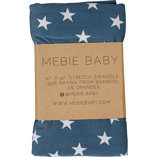 Mebie Baby Bamboo Stretch Swaddle - Stars