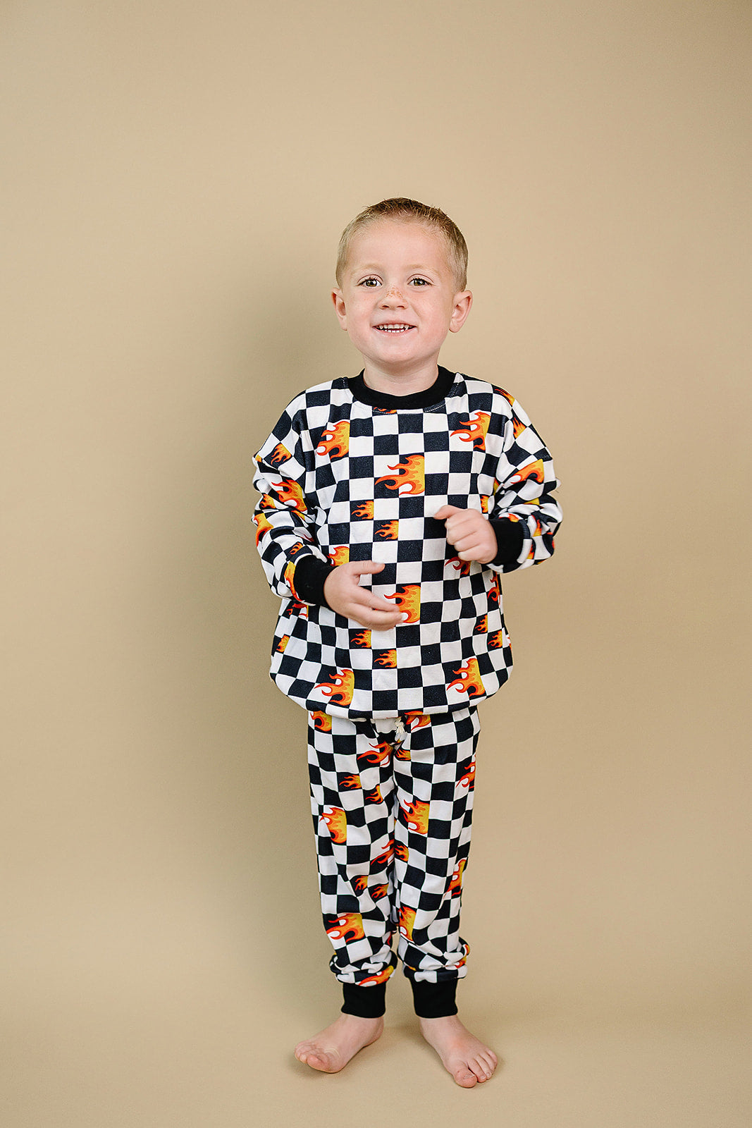 LPK Jogger Set - Checker Blaze