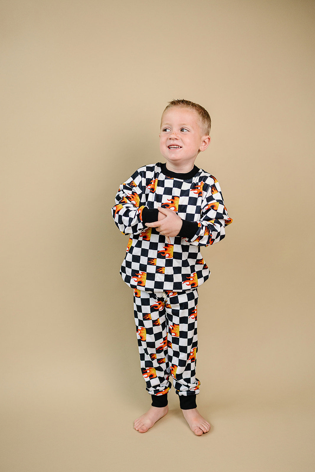 LPK Jogger Set - Checker Blaze