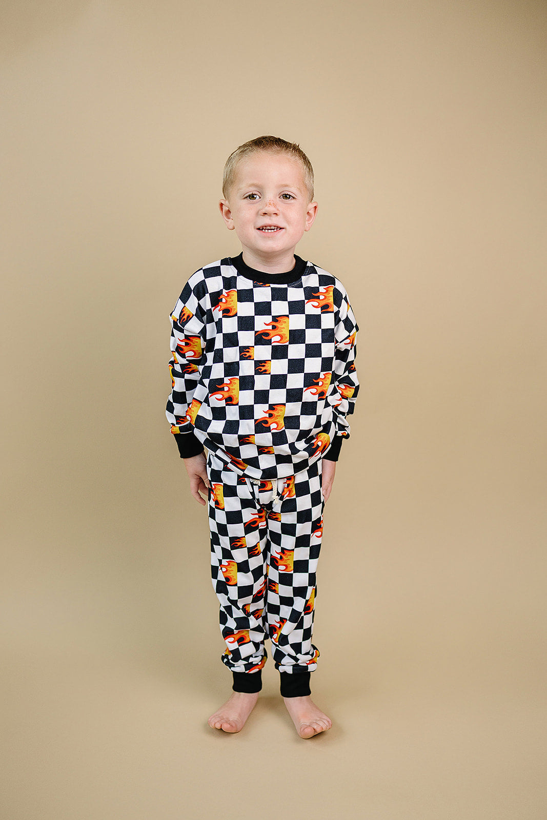LPK Jogger Set - Checker Blaze